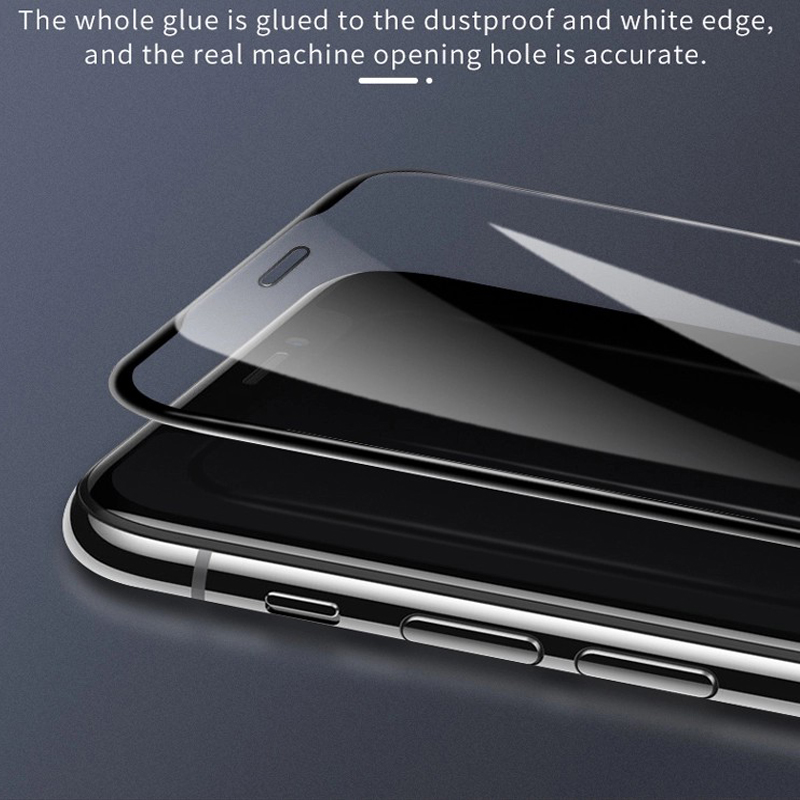 Protecteur d'écran 3D en verre trempé à couverture totale pour Iphone XI / XI MAX 2019