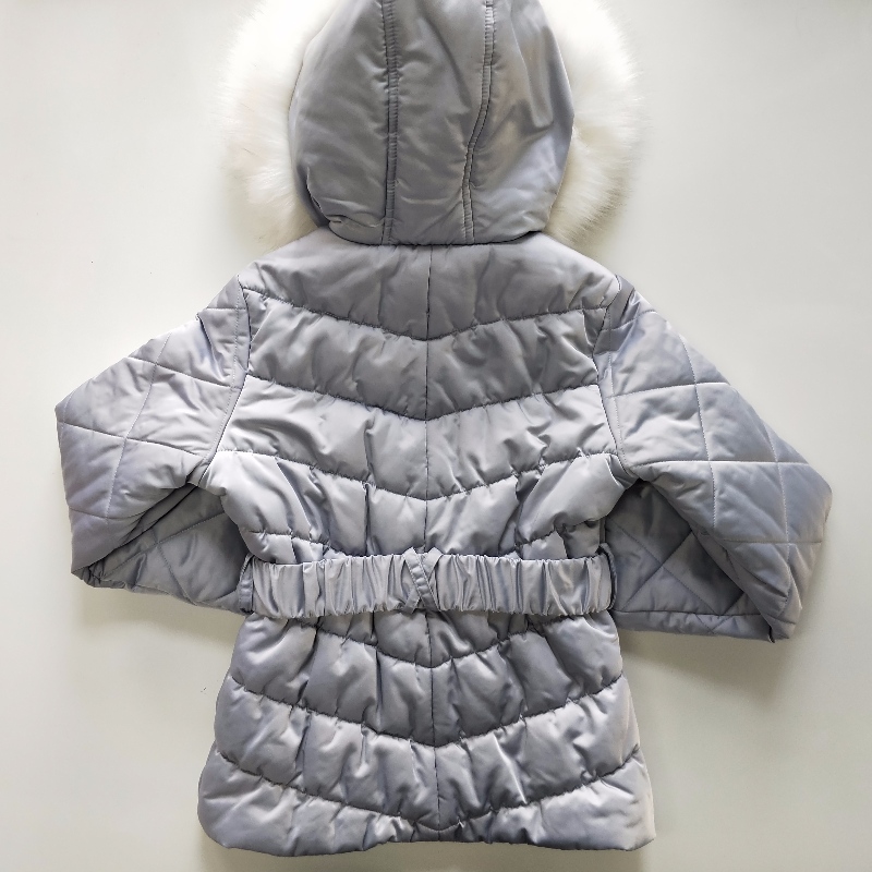 MANTEAU REMBOURRÉ BLEU CLAIR POUR ENFANTS RLCPC0004