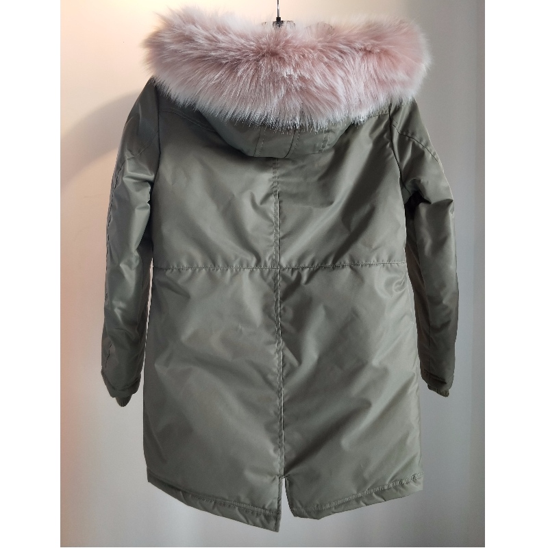 MANTEAU REMBOURRÉ EN KHAKI POUR ENFANTS RLCPC0006