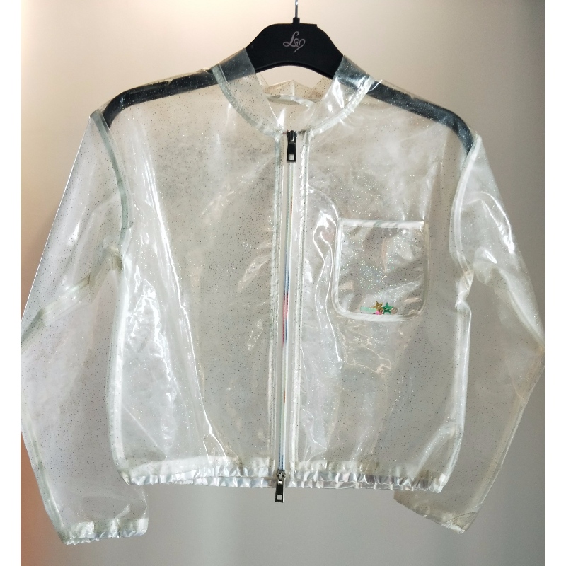 VESTE EN TPU BRILLANT POUR ENFANTS RLCTJ0002N