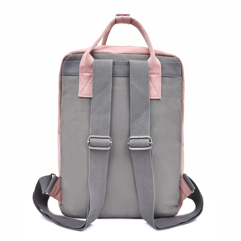 HD0827 - Sac à dos scolaire en toile imperméable pour enfants, personnalisable