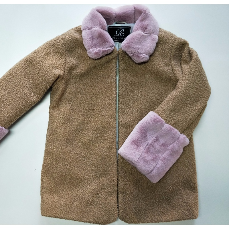 MANTEAU MARRON POUR ENFANTS RLCW0001N