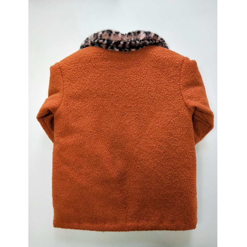 MANTEAU ORANGE POUR ENFANTS RLCW0002N