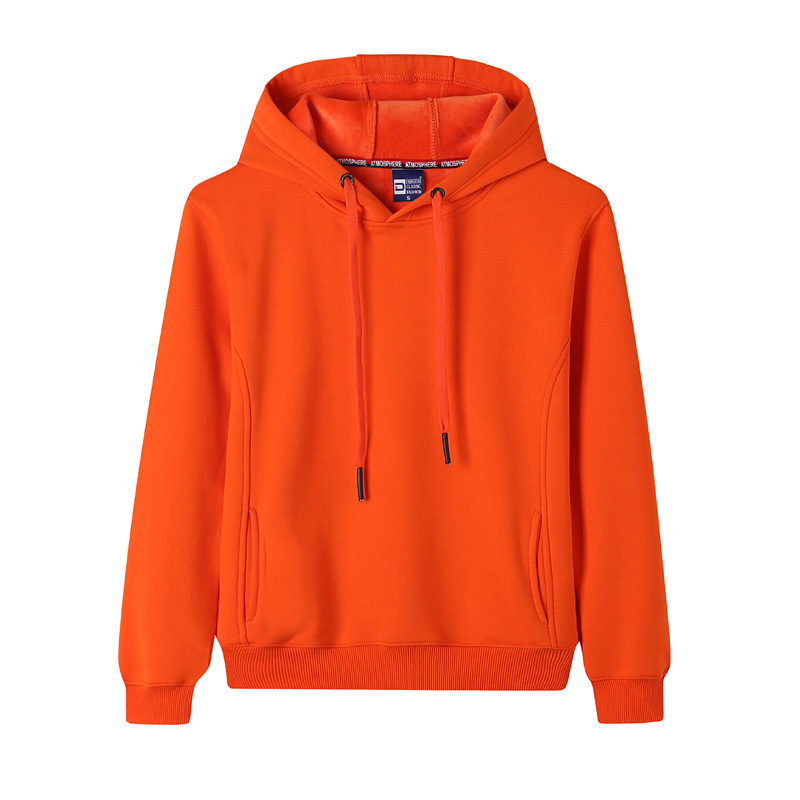 Sweat à capuche en polaire couleur unie # 8015
