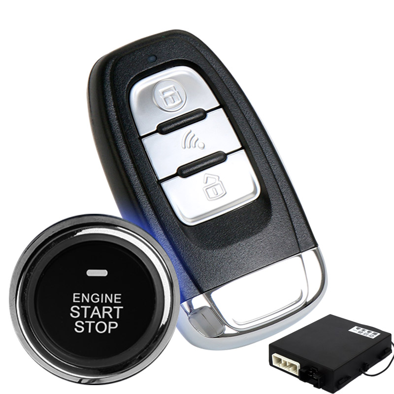 Verrouillage et déverrouillage automatique RFID du système d'entrée sans clé PKE dans le démarreur d'alarme de voiture