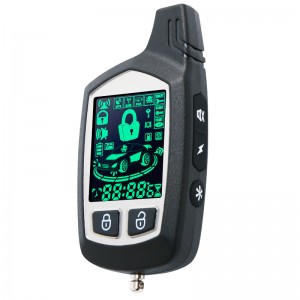 Capteurs de code d'alarme de voiture de véhicule LCD bidirectionnels et télédéverrouillage