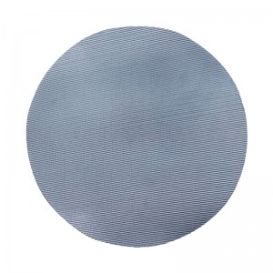 Filtre en acier inoxydable fritté de 1 micron