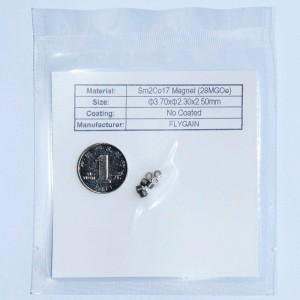 Micro aimant de précision smco