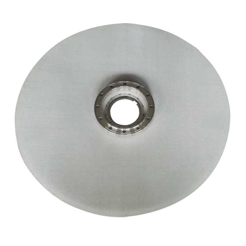 Plaque filtrante sous pression à mailles métalliques utilisée pour la récupération de catalyseur à base de métal précieux