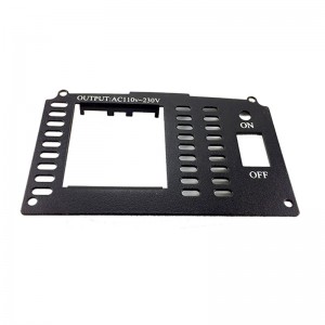 Estampillage de tôle d'acier de panneau de matériel adapté aux besoins du client