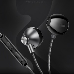 Écouteur filaire stéréo dynamique avec port dynamique