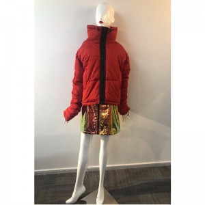 MANTEAU DE POUDRE HAUTE COLLAR POUR FEMME RLWPC0053