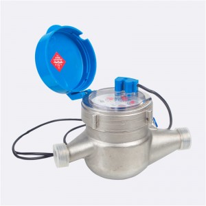 Compteur d'eau sanitaire en acier inoxydable