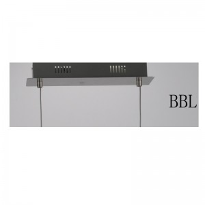 Suspension LED avec bande carrée en aluminium