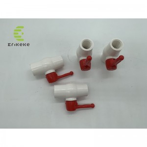 Le robinet à tournant sphérique à haute pression à 3 voies pour eau de boisson