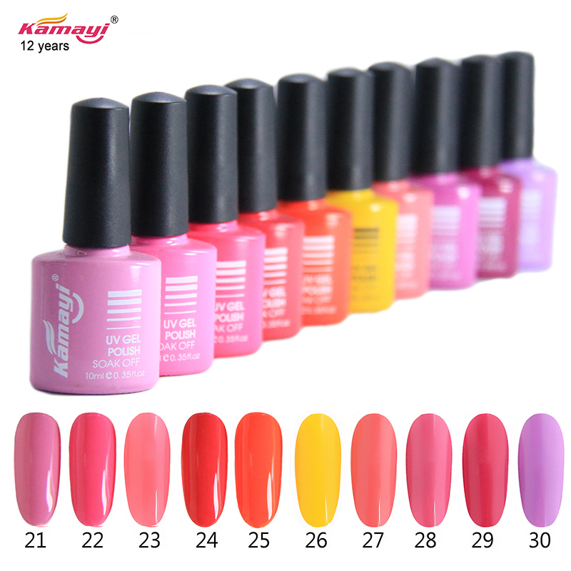 Vernis à ongles UV de label privé Kamayi de label / ont mené le vernis à ongles de gel pour le salon d'ongles