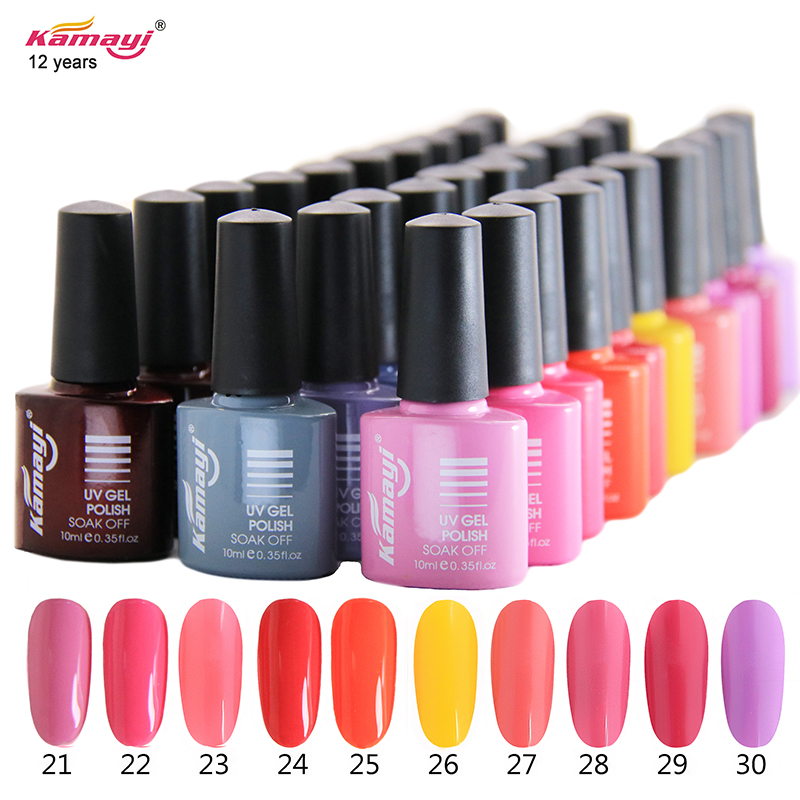Vernis à ongles UV de label privé Kamayi de label / ont mené le vernis à ongles de gel pour le salon d'ongles