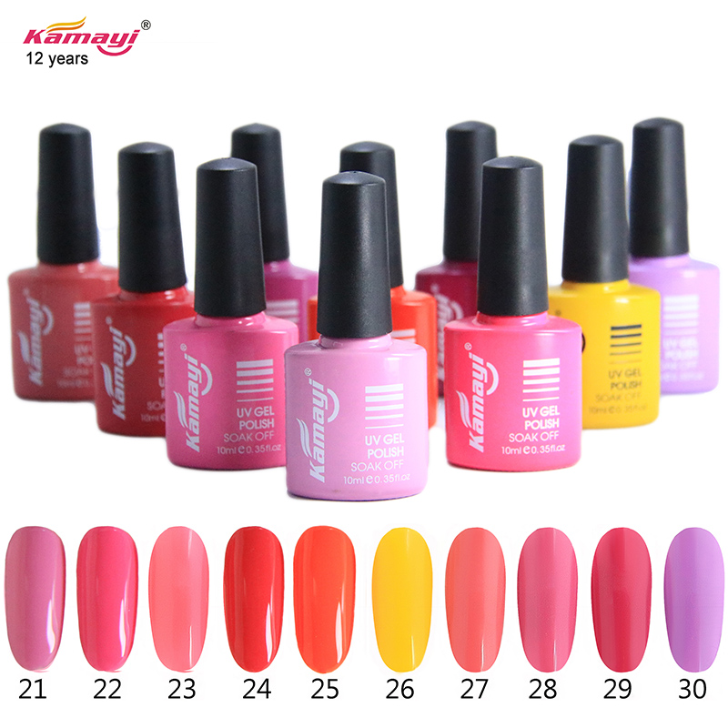 Vernis à ongles UV de label privé Kamayi de label / ont mené le vernis à ongles de gel pour le salon d'ongles