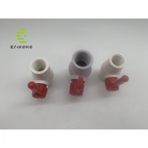 Le robinet à tournant sphérique à haute pression fait partie de l'eau de boisson