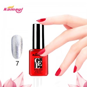 Kamayi en stock 15ml de vernis à ongles en gel sans couche de vernis pour vernis à ongles imbibé UV et lavis