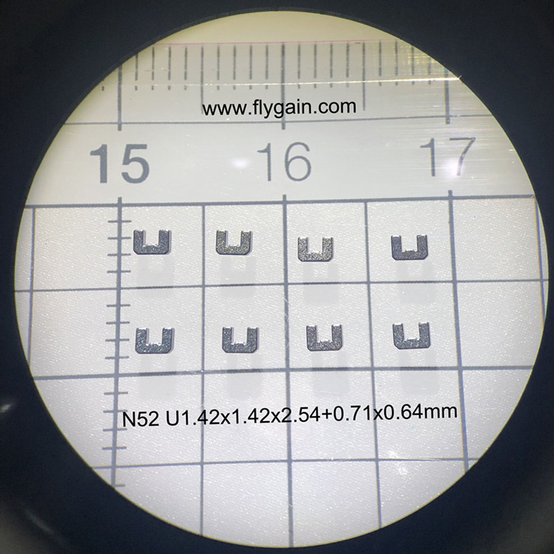 Petit micro aimant moteur personnalisé NdFeB