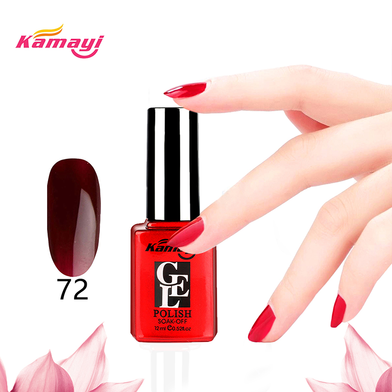Kamayi Pas Cher Professionnel Ongles Soak Off Couleur Vernis À Ongles Gel Uv