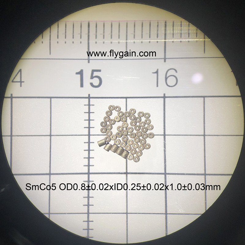 Smco fabricant super petit micro-aimant de précision