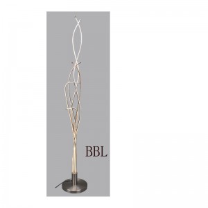 Lampadaire LED avec bande en aluminium