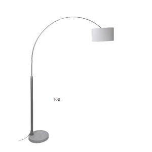 Lampadaire Bow avec base en marbre