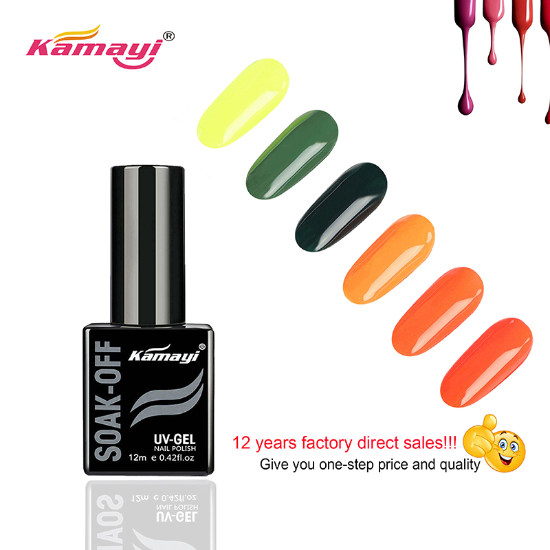 Kamayi 72 Colors12ml, Vernis à ongles en gel UV en gros Vernis à UV en gel