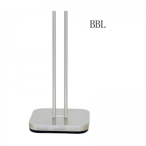 Lampadaire LED haute tension mère et fils avec panneau LED carré