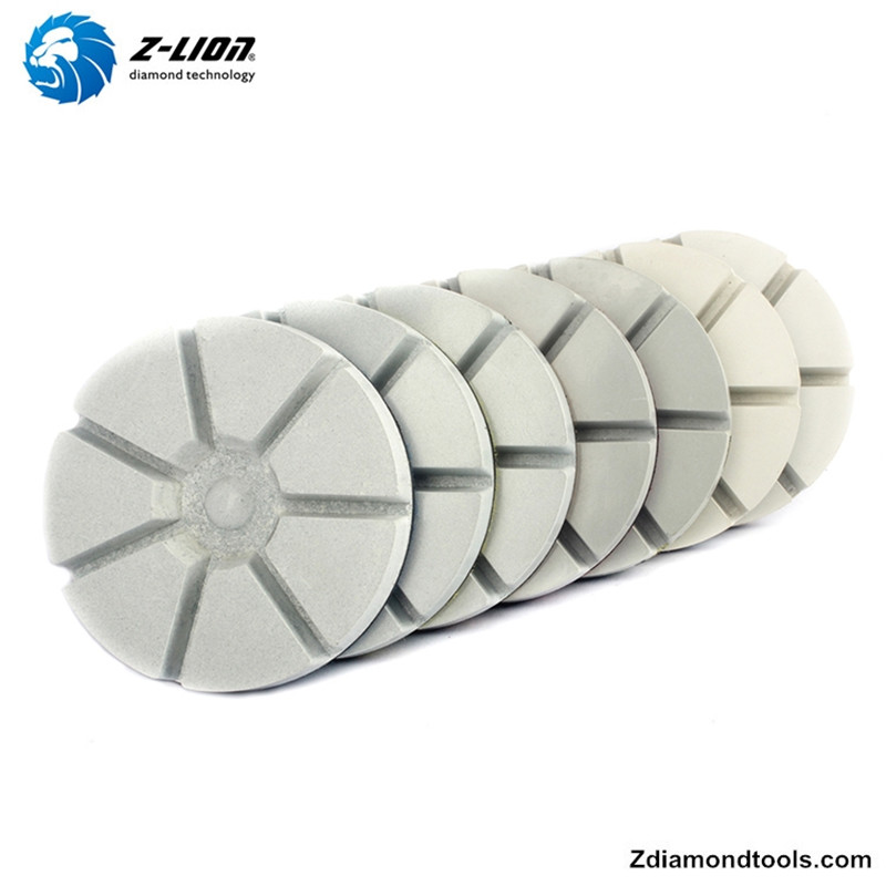 Z-LION ZL-16AD Disques de polissage et disques de meulage pour sols en béton à base de résine sèche