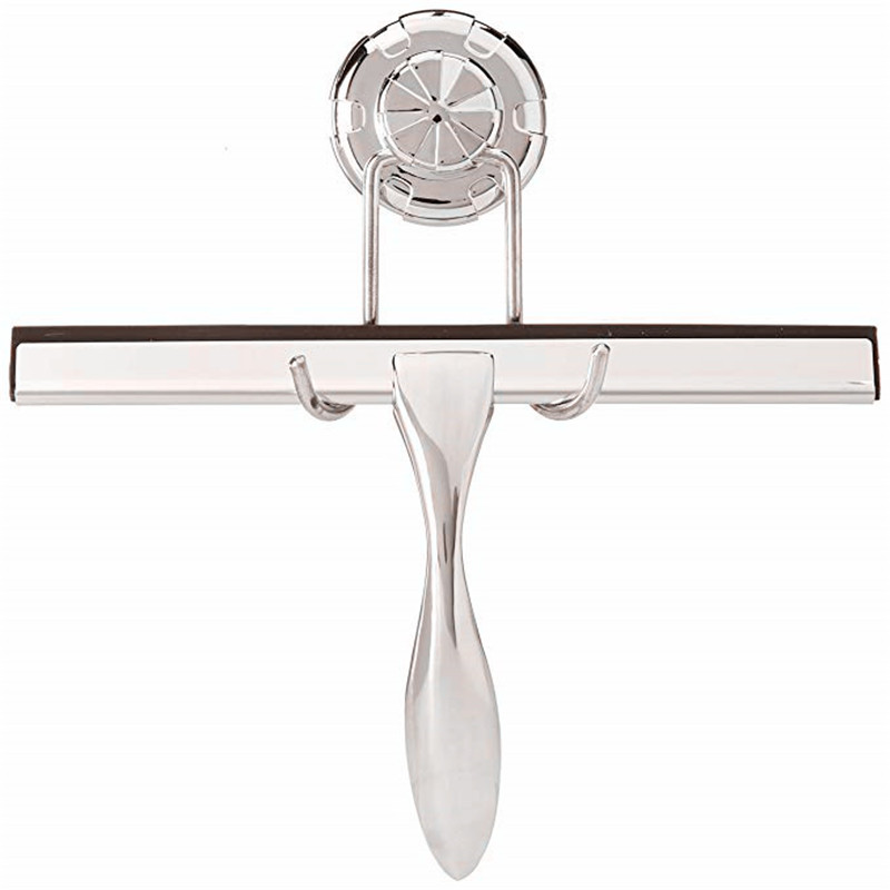 Racloirs en verre d'acier inoxydable d'outils de nettoyage professionnels pour la fenêtre de salle de bains de douche