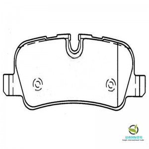 Plaquettes de frein (OE: LR019627)