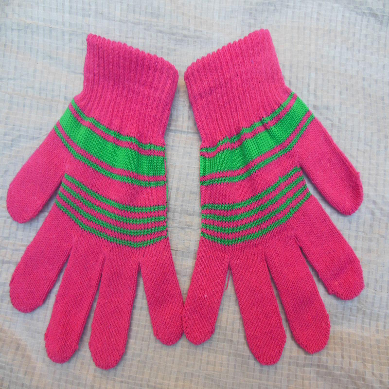 Machine à tricoter gant en coton automatique jacquard à haute efficacité