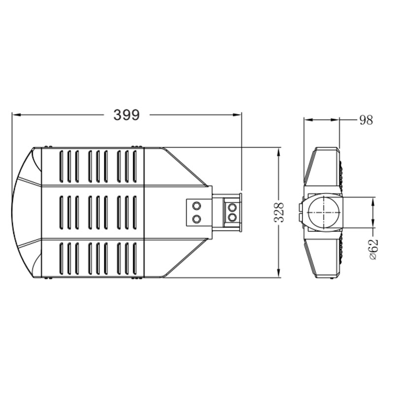 50W classique LED Street Light