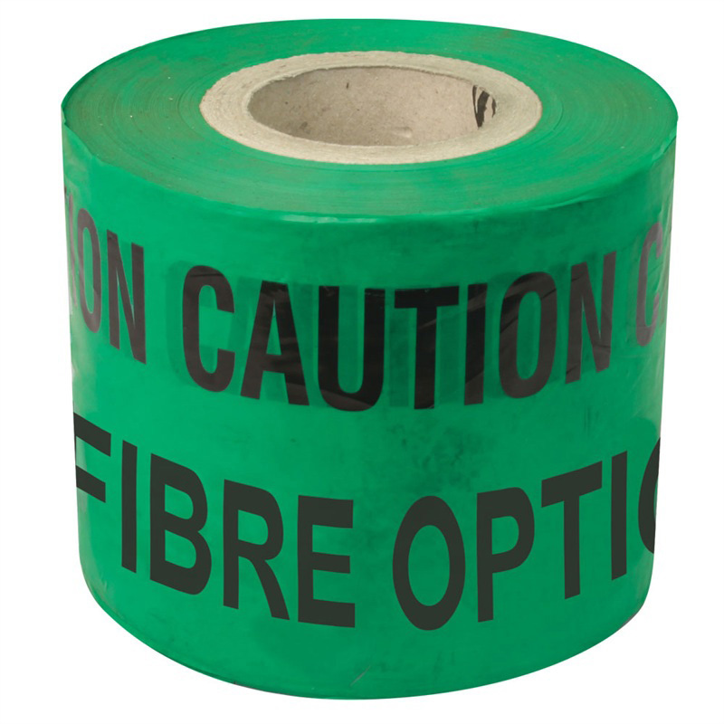 Personnalisez le ruban de barricade de marqueur de ruban de guide souterrain d'avertissement de câble souterrain de PVC / PE