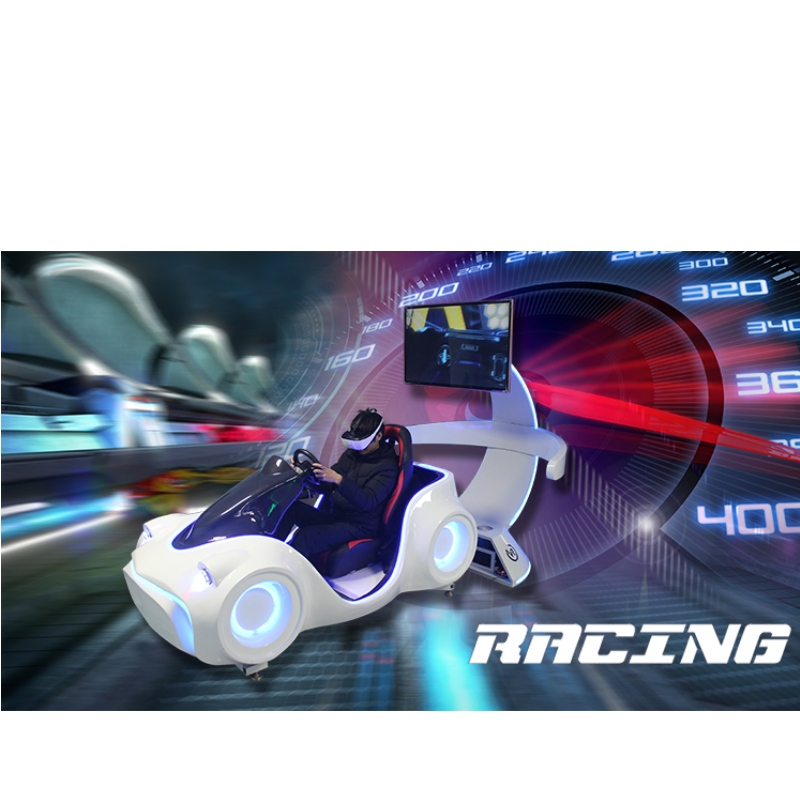 VR Racing équipement de parc à thème vente chaude mondiale à trois essieux 3DOF
