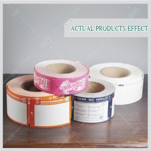 Longue durabilité barres d'acier étiquettes de suspension étiquettes de saturation des couleurs élevées