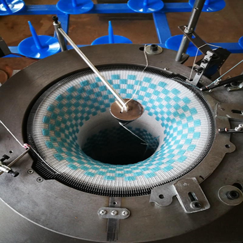 Machine à tricoter bandage de basket-ball jacquard usine trois couleurs