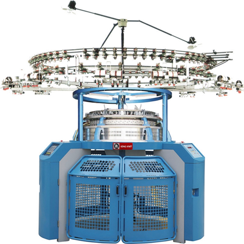 Machine à tricoter circulaire de jacquard Orizio de Jacquard entièrement automatisé par jersey simple à grande vitesse