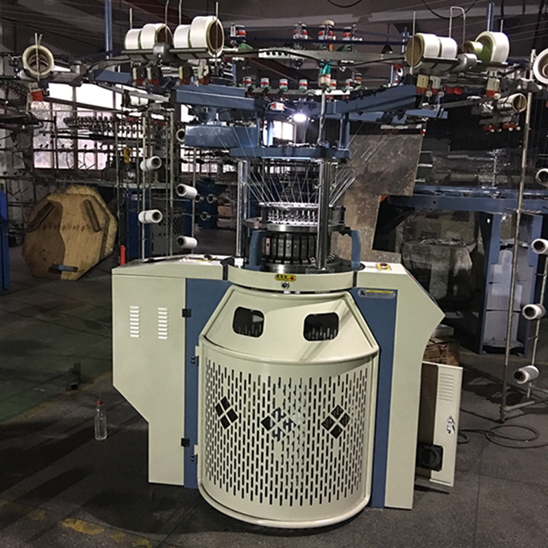 Machine à tisser circulaire à grande vitesse informatisée de petit diamètre