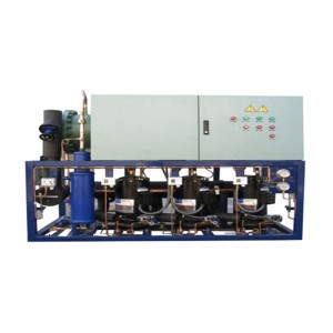 Compression condensation unit