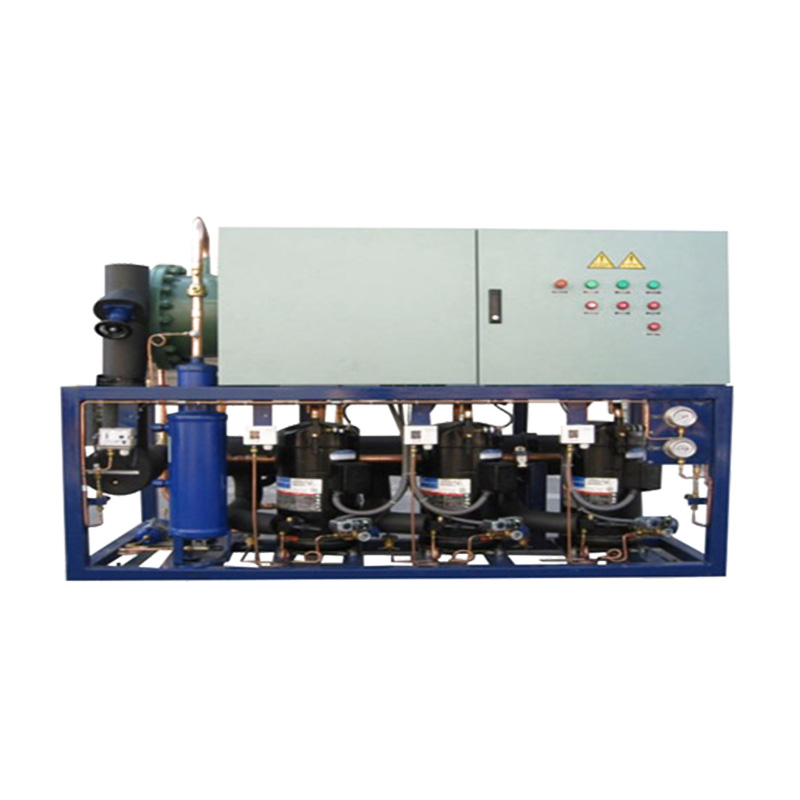 Compression condensation unit