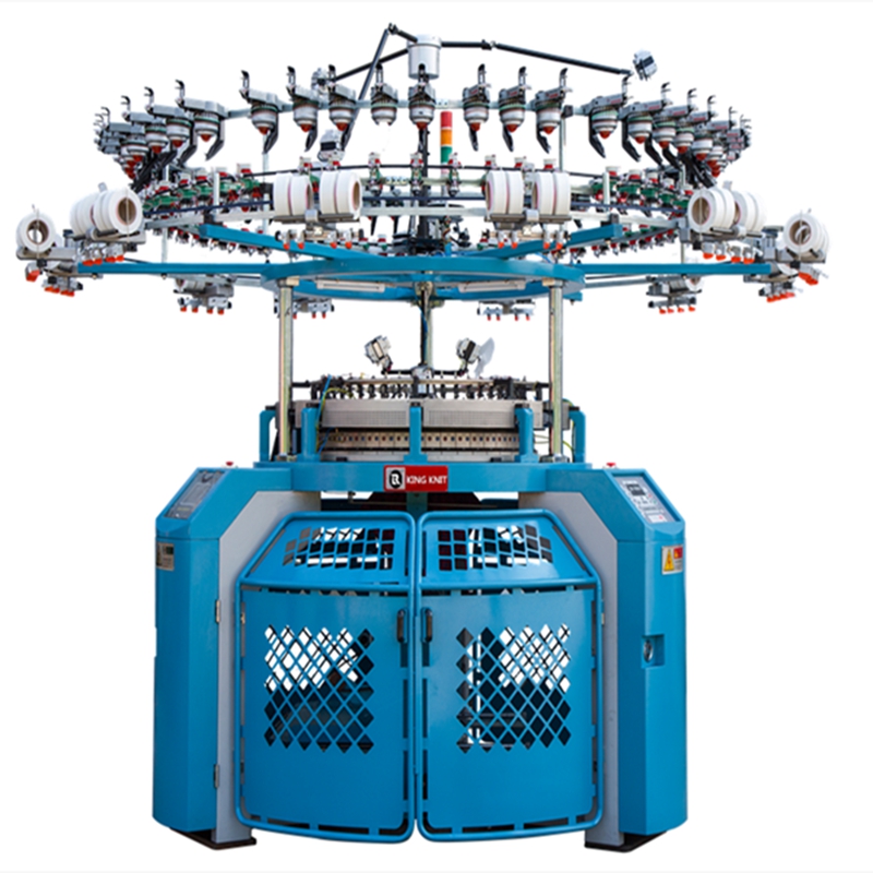 Jacquard knitting machine