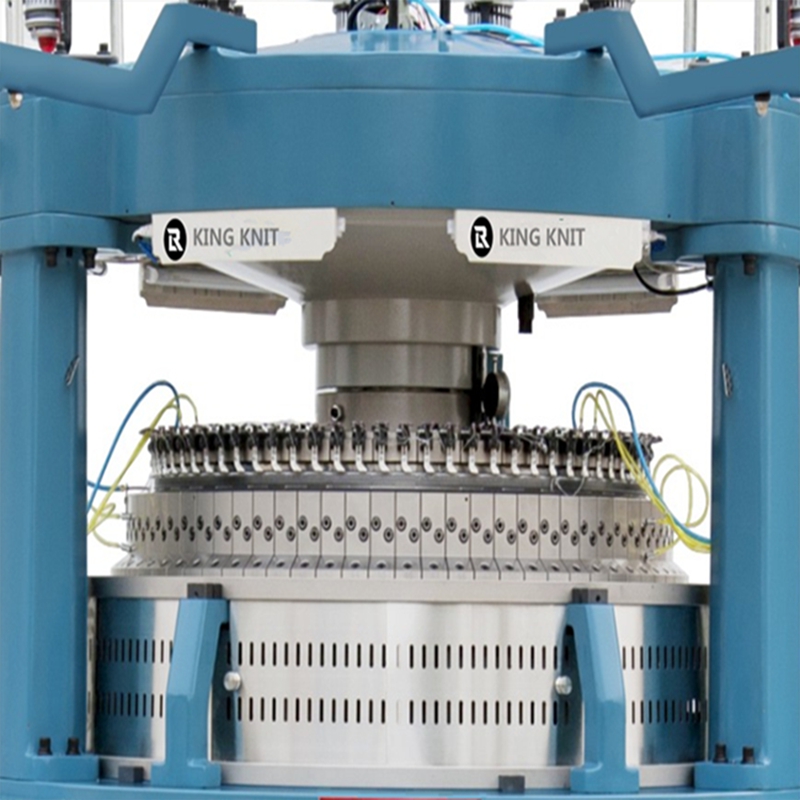 Two - needle jacquard machine