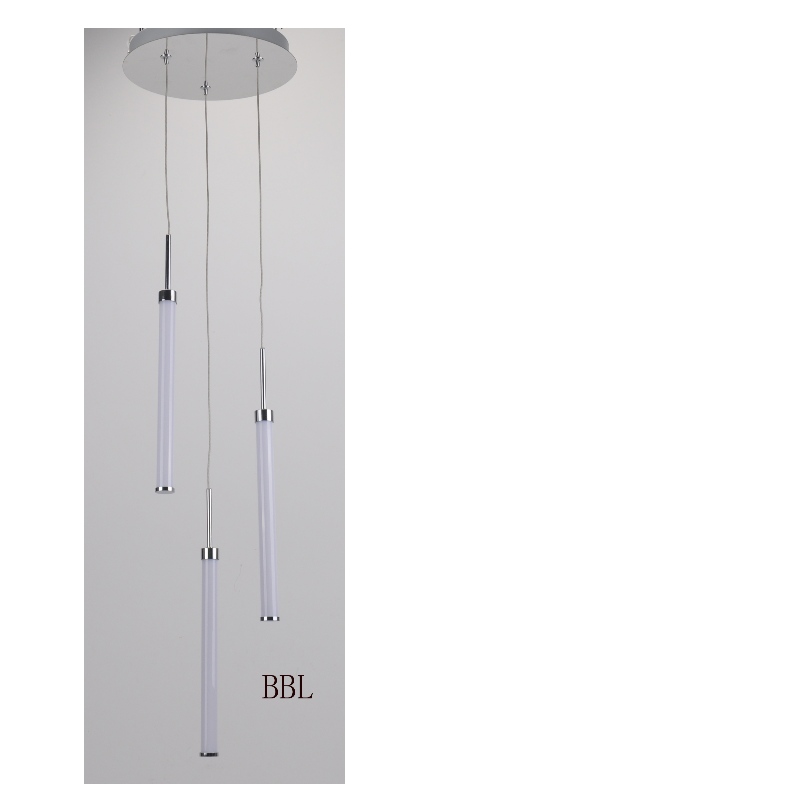 Lampe à del avec trois tubes à infrarouge