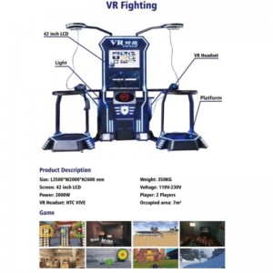 Multijoueur HTC VR Debout Tir interactif \/ Boxe \/ Sabre Battre Simulateur de jeu