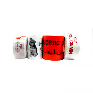 La ceinture de sécurité est personnalisée.