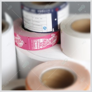 Les étiquettes de coup de coupure de protection à hautes températures de Rifo, matières premières d'étiquettes de coup de barres d'acier de Rebar